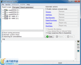 antiviral toolkit界面預(yù)覽